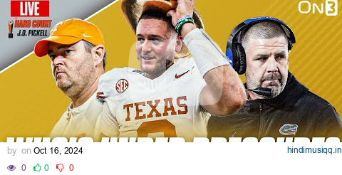 Any GREAT Teams in 2024? | How Texas Will Attack Georgia | Week 8 Pressure For Tennessee vs Bama, OU pagalworld mp3 song download