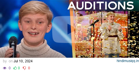 Reid Wilson Receives The GOLDEN BUZZER For "You Don't Own Me" | Auditions | AGT 2024 pagalworld mp3 song download