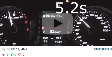 AUDI A5 3.2 FSI VS  S5 3.0 TFSI 0-100 ACCELERATION TEST pagalworld mp3 song download