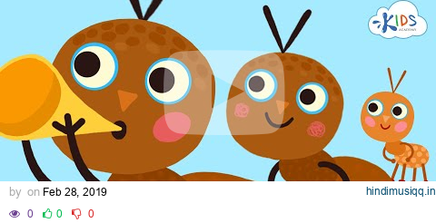 The Ants Go Marching - Children's Song with Lyrics - Animated Cartoon | Kids Academy pagalworld mp3 song download