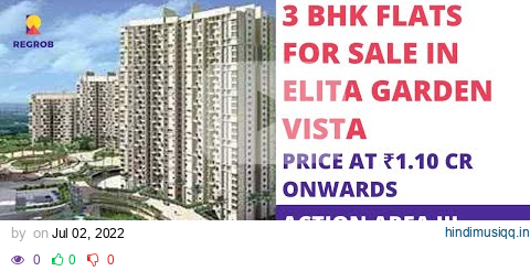 3 BHK Flats For Sale in Action Area III, Newtown, Kolkata |☎️ 7604092445 | Elita Garden Vista pagalworld mp3 song download