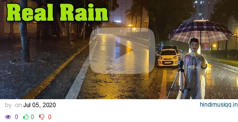 Torrential Rain on Canada Street with Heavy Thunder - Real Rain and Thunderstorm Sounds for Sleeping pagalworld mp3 song download