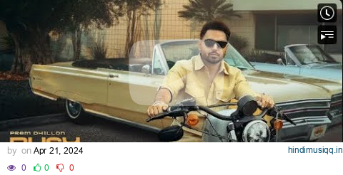 Busy Doin Nothin (Official Video) Prem Dhillon |RsRaJa | Latest New Punjabi Song 2024 pagalworld mp3 song download