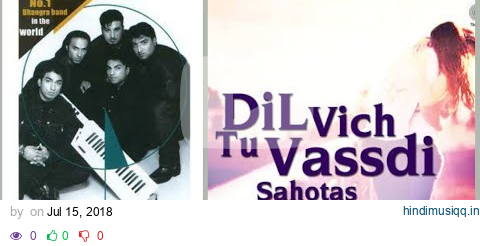 Dil Vich Tu Vasdi... | Sahotas | Revolution | pagalworld mp3 song download