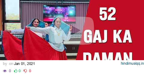 52 Gaj Ka Daman | Mother Daughter Dance Performance | Step2Step Dance Studio pagalworld mp3 song download