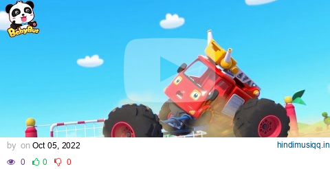 Nursery Rhymes | Monster Cars' Beach Vacation | Monster Truck Song | Nursery Rhymes | Baby Songs | pagalworld mp3 song download