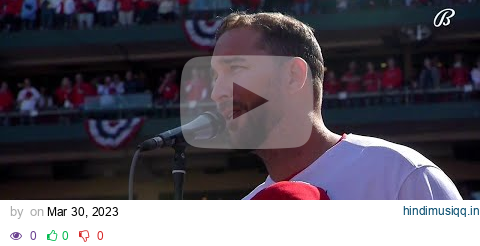 Adam Wainwright sings 'The Star-Spangled Banner' at Busch pagalworld mp3 song download