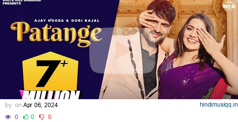 AJAY HOODA Song Patange | Gori Kajal | Harjeet | गाम की लुगाइयाँ के पतंगे आज लाणे | Haryanvi DJ Song pagalworld mp3 song download