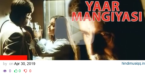 Sonu Nigam "Yaar Mangiyasi" Lyrical Video "Kaante" Amitabh Bachchan,Sanjay Dutt,Sunil Shetty pagalworld mp3 song download