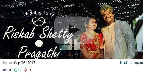 Director and Actor Rishab Shetty + Pragathi Shetty Wedding | Muhurtham | 50mm Studios pagalworld mp3 song download