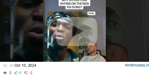 How Come Everyone Is Hating On The New KSI Song “Thick Of It”? #shorts #ksi pagalworld mp3 song download