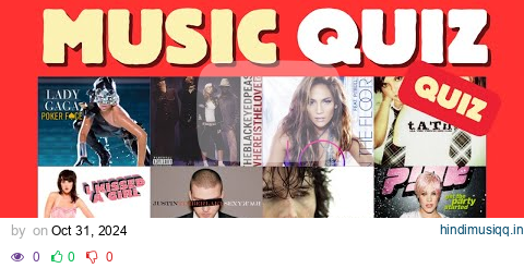 Music Quiz | Guess 70 Songs From The 2000s | 🎶 pagalworld mp3 song download