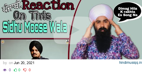 Regret | Sidhu Moose Wala | Punjabi Reaction | The Kidd | Latest Punjabi Songs 2021 pagalworld mp3 song download