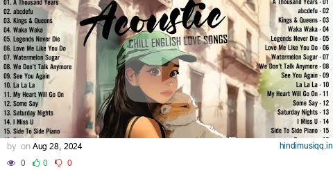 Soft Acoustic Songs 2024 🎈 Best Chill English Acoustic Love Songs 🎈 Top Chill Acoustic Music 2024 pagalworld mp3 song download