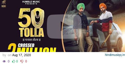 50 Tolla (Full Video) | Mandeep Kahlon | Latest Punjabi Song 2020 | Humble Music | pagalworld mp3 song download