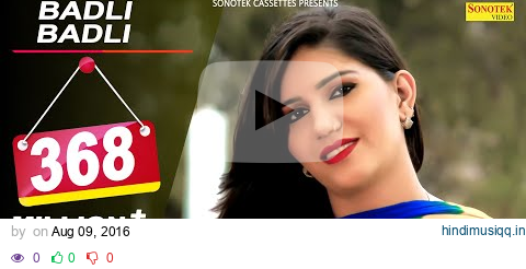 Badli Badli Laage | Sapna Chaudhary, Vicky Kajla | Ruchika Jangid| New Haryanvi Songs Haryanavi 2020 pagalworld mp3 song download