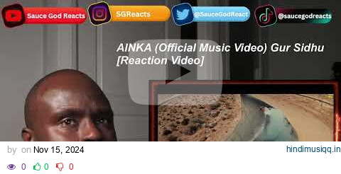 AINKA (Official Music Video) Gur Sidhu| REACTION pagalworld mp3 song download