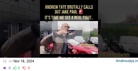 Andrew Tate Calls Out Jake Paul For a REAL Fight! 😳 pagalworld mp3 song download