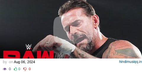 CM Punk, Drew McIntyre and Seth “Freakin” Rollins’ intense confrontation Raw, Aug. 5, 2024 pagalworld mp3 song download