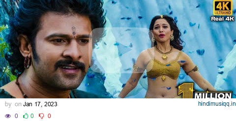 Dheevara  4k video song 5.1 Audio ||  Baahubali ||  Prabhas, Tamannaah, Rana, Anushka pagalworld mp3 song download