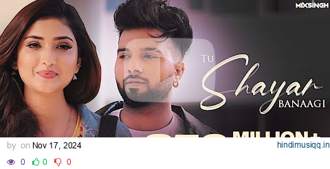 TU SHAYAR BANAAGI (Official Video) | Parry Sidhu x MixSingh pagalworld mp3 song download