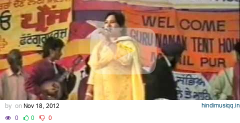 ASHA SHARMA & HANS RAJ HANS AT SHOUNKY MELA MAHIL PUR 1997. pagalworld mp3 song download