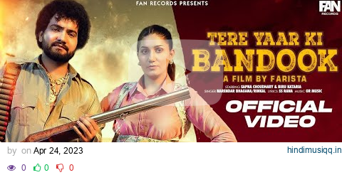 Tere Yaar Ki Bandook || Sapna Choudhary & Biru Kataria || New Haryanvi Songs Haryanavi 2023 || pagalworld mp3 song download