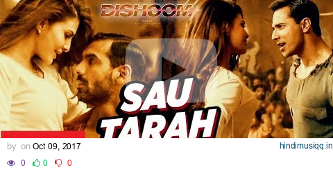 [60FPS] Sau Tarah Ke Full HD Video Song Dishoom  John Abraham | Varun Dhawan | Jacqueline pagalworld mp3 song download