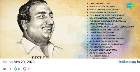 Mohammed Rafi Songs | Likhe Jo Khat Tujhe | Dard-e-Dil Dard-e-Jigar | Best Of Mohammed Rafi pagalworld mp3 song download