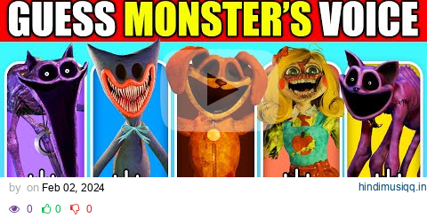 IMPOSSIBLE Guess The POPPY PLAYTIME CHAPTER 3 MONSTERS By their VOICE & EMOJI | The Smiling Critters pagalworld mp3 song download