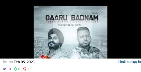 Daru Badnaam   Kamal Kahlon & Param Singh   Official song      Latest Punjabi Songs pagalworld mp3 song download