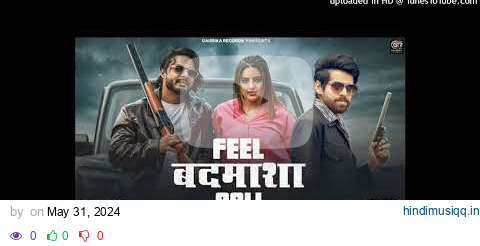 Feel Badmasha Aali (Full Video) | Masoom Sharma | Ashu Twinkle | Latest Haryanvi Song Haryanavi 2024 pagalworld mp3 song download