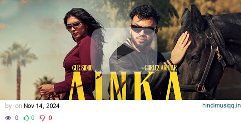 AINKA Song | Official Music Video | Gur Sidhu |New Punjabi Song 2024 pagalworld mp3 song download