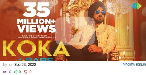 Koka | Diljit Dosanjh | Sargun Mehta | Babe Bhangra Paunde Ne | Avvy Sra | Latest Punjabi Song pagalworld mp3 song download