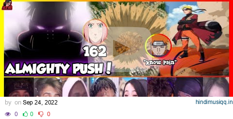 "Pain Destroys The Leaf, Naruto Enters"😱| Naruto Shippuden Episode 162 REACTION MASHUP pagalworld mp3 song download