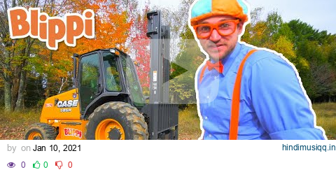 Blippi Learns about Forklifts | Construction Trucks for Children | Moonbug Kids pagalworld mp3 song download