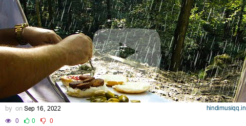 Solo Camping In Heavy Rain Cooking In Nature With Solo Camping- Relaxing In Tent pagalworld mp3 song download