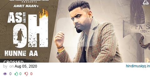 Asi Oh Hunne Aa (Official Video)  Amrit Maan | Ikwinder Singh | Tru Maker | Punjabi Song pagalworld mp3 song download