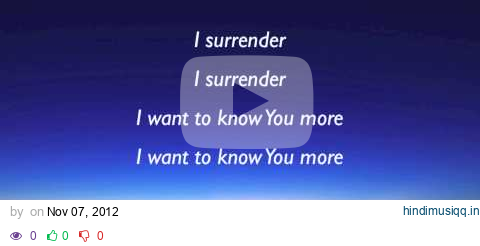 Hillsong - I Surrender (with lyrics) pagalworld mp3 song download