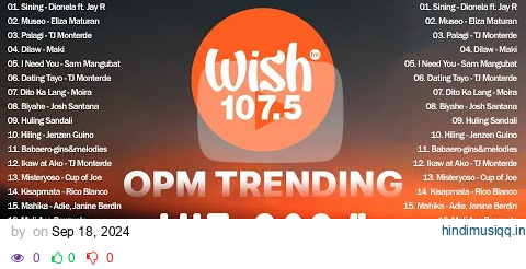 Best Of Wish 107.5 Songs Playlist WITH LYRICS | The Most Listened Song 2024 On Wish 107.5 | Sining pagalworld mp3 song download