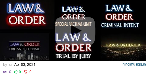 Law & Order Theme Song Medley (Now with Organized Crime!) pagalworld mp3 song download