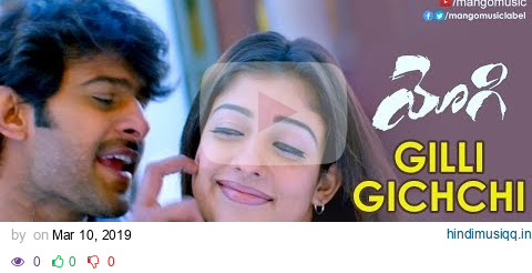 Prabhas Yogi Movie Songs | Gilli Gichchi Full Video Song | Nayanthara | VV Vinayak | Mango Music pagalworld mp3 song download