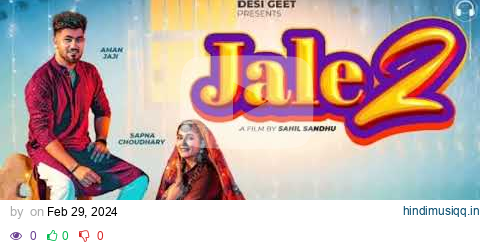 Jale 2 (Official Video) | Sapna Choudhary Aman Jaji ShivaChoudhary | New Haryanvi Songs Haryanavi pagalworld mp3 song download