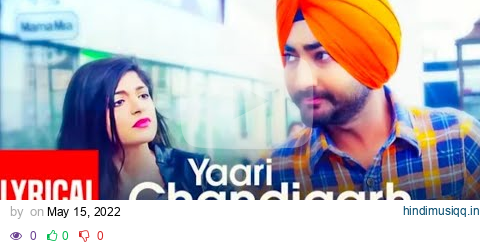 Ranjit Bawa Yaari Chandigarh Waliye (Lyrical Video Song) Mitti Da Bawa | Beat Minister pagalworld mp3 song download