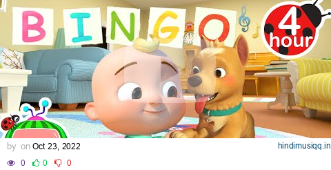 BINGO! | 4 HOUR CoComelon Nursery Rhymes pagalworld mp3 song download