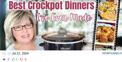 3 Best CROCKPOT Recipes I’ve Ever Made! NEW Cheap & Easy SLOW COOKER Comfort Food + A New Poke Cake! pagalworld mp3 song download