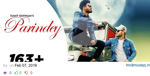 PARINDEY (OFFICIAL) | SUMIT GOSWAMI | SHANKY GOSWAMI | New Haryanvi Songs Haryanavi | SONOTEK pagalworld mp3 song download