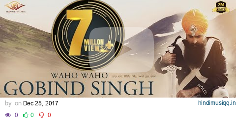 Waho Waho Gobind Singh Aape Gur Chela | Guri | Bhai Mehtabh Singh Ji |Mr.Rubal|Brown Eyes Music pagalworld mp3 song download