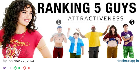 Ranking 5 Guys Based on Attractiveness | 6 Girls VS 5 Guys pagalworld mp3 song download