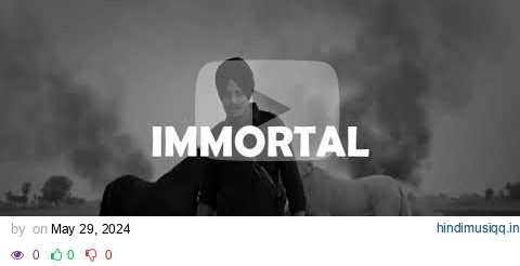 [Free] Sidhu Moose Wala type beat "Immortal" | Hip-hop Beat 2024 pagalworld mp3 song download